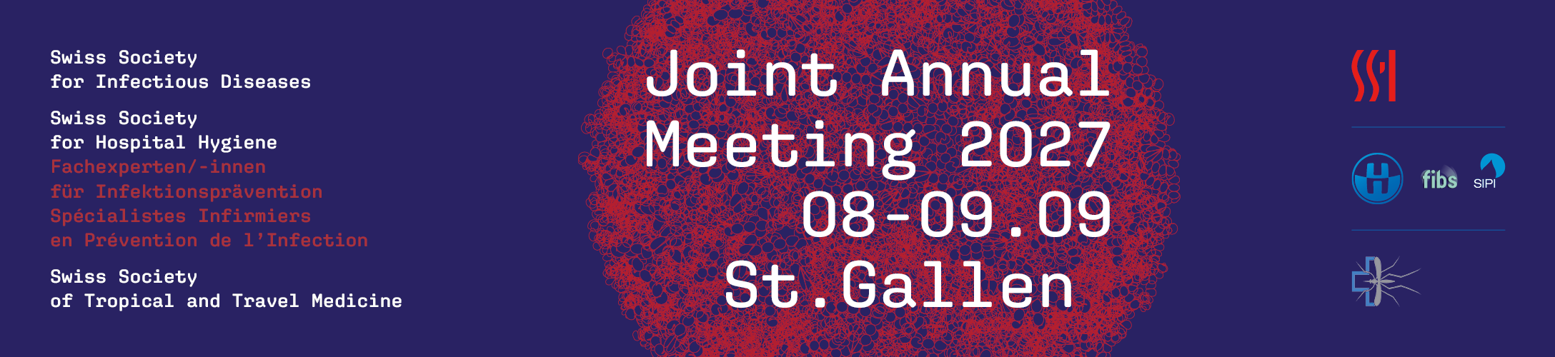 Header banner for the conference: SSI | SSHH | SSTTM: Joint Annual Meeting 2027. This goes from 8 September 2027 to 9 September 2027.